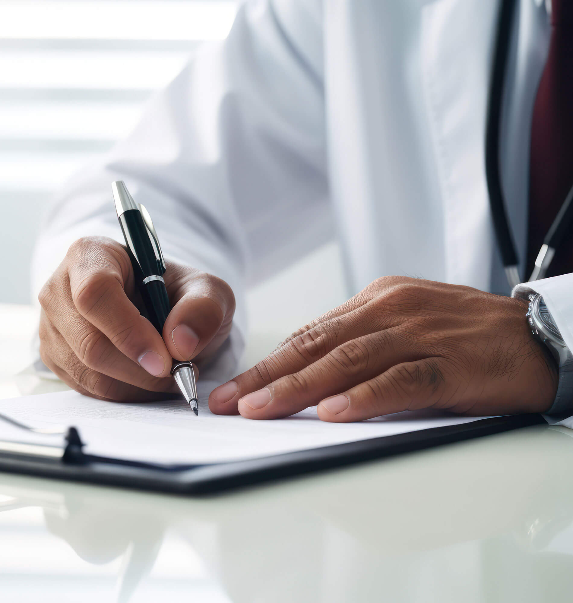 patienteninfo-2 Ärztin bei Gespräch mit Patienten